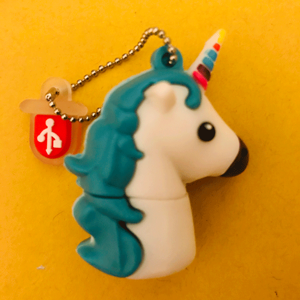 White_Blue Unicorn